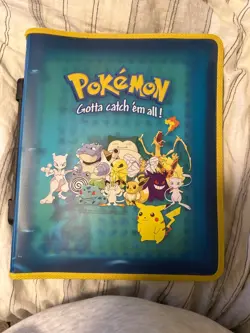 Vintage Pokemon Card Binder Lot-Base Set/Jungle/Fossil - Image 1