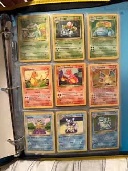 Vintage Pokemon Card Binder Lot-Base Set/Jungle/Fossil - Image 2