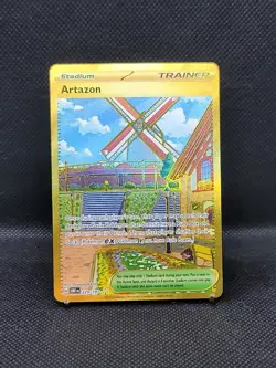 Artazon (229/197) SV03: Obsidian Flames Holo Pokemon TCG card; near mint - Image 1