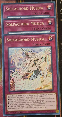 Yugioh! SOLFACHORD Deck Core 30 cards Cutia Gracia Angelia Dreamia Eliteia & +++ - Image 4