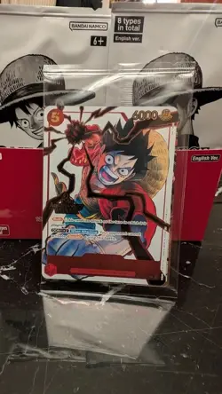 One Piece 3rd Anniversary SEALED Winner Pack with Luffy Ace Sabo Card Prerelease - Image 1