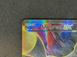 Pokemon TCG Umbreon-EX Fates Collide Holo Full Art Ultra Rare Card 119/124 - LP - Image 3