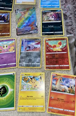 Pokemon Mixed Lot 33 Total Cards never played Condition foil hologram - Image 3