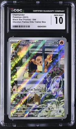 Charmander 044 Sv: Scarlet & Violet Promo GEM MINT 10 Graded Pokemon Card - Image 1