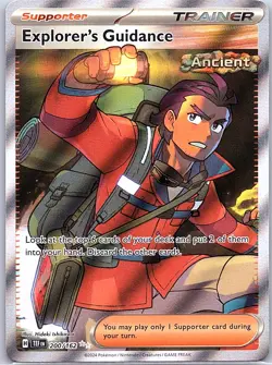 Explorer's Guidance 200/162 SV05: Temporal Forces - Pokemon Card - NM - Image 1