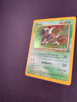 Pokemon TCG Pinsir 9/64 Jungle Set Holo Rare Unlimited 1999 WOTC LP/MP - Image 4