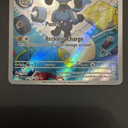 Riolu 215/198 Sv01: Scarlet & Violet Illustration Rare Holo Pokemon TCG NM - Image 2