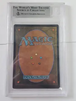 MTG Gaea's Cradle Japanese Urza's Saga BGS 9 MINT - Image 2