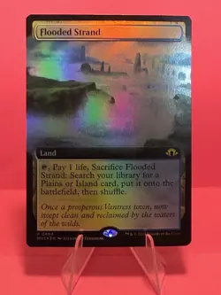 Flooded Strand (Extended Art) Modern Horizons 3 Foil - Image 1