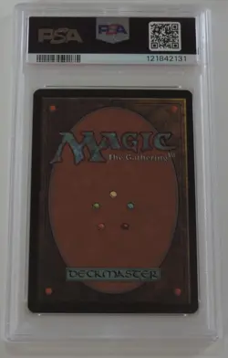 PSA 8 1998 MAGIC THE GATHERING SILVER QUEEN STRONGHOLD MTG - Image 2