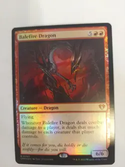 Balefire Dragon Commander Masters Foil - Image 1