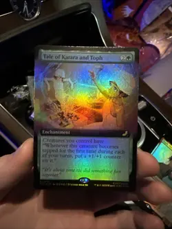 ?? MTG: Tale of Katara and Toph 0207 (Extended Art) :TLE FOIL -SHIPS INSTANTLY - Image 1