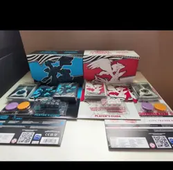 Pokemon Black Bolt & White Flare Empty ETB Boxes With Accessories Booklets Code - Image 1