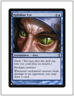 1x Ophidian Eye, Mystery Booster / The List, Magic MTG NM - Image 1