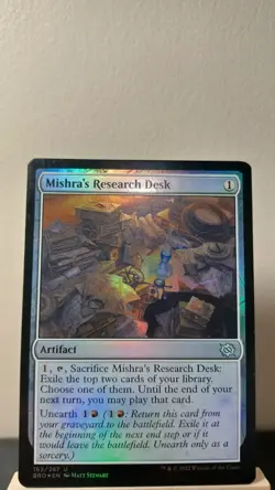 Mishra's Research Desk Foil Uncommon [NM] - MTG BRO - Image 1