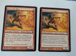 2 Norin thw Wary Time Spiral MTG NM Free shipping with tracking - Image 1