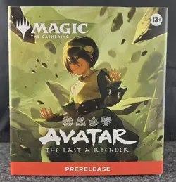 MTG Avatar: The Last Airbender - Prerelease Kit (Toph - Green) New Sealed - Image 1
