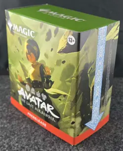 MTG Avatar: The Last Airbender - Prerelease Kit (Toph - Green) New Sealed - Image 2