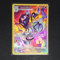 Pokemon TCG Chandelure Lost Origin Trainer Gallery TG04/TG30 Holo Ultra Rare - Image 1