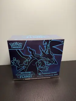 Phantasmal Flames Pokemon Center Exclusive Elite Trainer Box ETB Factory SEALED - Image 1