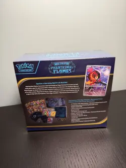 Phantasmal Flames Pokemon Center Exclusive Elite Trainer Box ETB Factory SEALED - Image 2