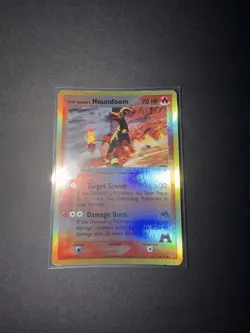 Pokemon Team Magma's Houndoom 34/95 Team Magma vs Team Aqua Reverse Holo NM - Image 1