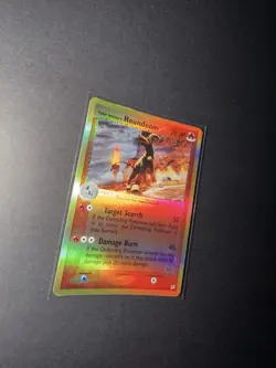Pokemon Team Magma's Houndoom 34/95 Team Magma vs Team Aqua Reverse Holo NM - Image 3