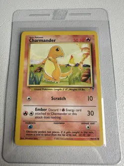 Charmander 70/110 Legendary 2002 WOTC Vintage Pokemon - Image 1