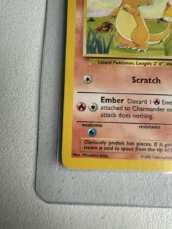 Charmander 70/110 Legendary 2002 WOTC Vintage Pokemon - Image 2