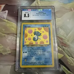 Horsea - 62/111 - CGC 8.5 NM/Mint+ - Common 1st Edition(Neo Pokemon ZRG - Image 1