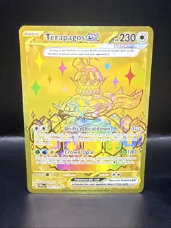 Pokemon - Terapagos ex - 180/131 Prismatic Evolutions - Hyper Rare - NM - Image 1