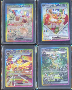 LOT x10 Umbreon Eevee Korean Pokemon Terastal Festival ex Eeveelution Set SE5 - Image 2