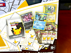Pokemon Celebrations 25th Anniversary Collectors Chest Lunch Box Tin: BRAND NEW - Image 3