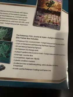 Pokemon S&V Twilight Masquerade Elite Trainer Box (ETB) - New, Factory Sealed - Image 4
