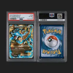 2014 POKEMON XY FLASHFIRE ULTRA RARE #108 M CHARIZARD EX PSA 6 - Image 1