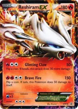 Reshiram EX - BW36 - Promotional PL/MP, English Pokemon Pokemon Promos - Image 1