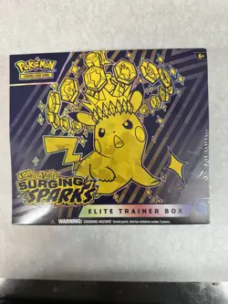 Pokemon TCG Scarlet & Violet SURGING SPARKS Elite Trainer Box FACTORY SEALED ETB - Image 2