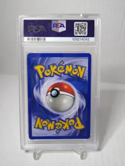 Pokemon Mewtwo 10/102 1999 Base Set Unlimited Holo PSA 7 - Image 2