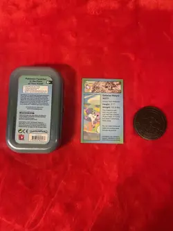 NEW POKEMON GALAR PALS PONYTA COLLECTIBLE MINI TIN EMPTY w/ ART CARD & COIN! - Image 2