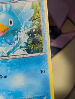 Pokemon TCG Ducklett BW Black Star Promos BW17 Holo Promo NM/LP - Image 3