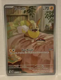 Yamper 099/094 Me02: Phantasmal Flames Art Rare - NM Pokemon TCG Free Shipping - Image 1