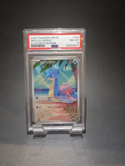 Pokemon TCG Misty's Lapras Destined Rivals 194/182 Illustration Rare - Image 1