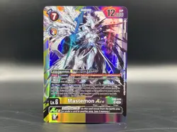Mastemon ACE EX6-029 SR Digimon Card Game - Image 1