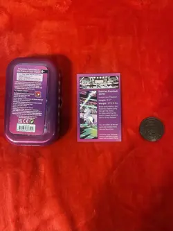 NEW POKEMON GALAR POWERS GALARIAN RAPIDASH MINI TINS EMPTY w/ ART CARD & COIN! - Image 2