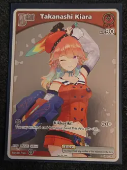 hololive card game Takanashi Kiara PR Entry pack vol.1 promo P hBP01-062 English - Image 1