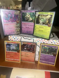 Pokemon Trick or Trade Set of 6 Holo Cards - Image 1