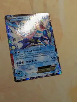 Pokemon TCG Ash-Greninja EX XY Black Star Promo XY133 Holo Card TCG Regular Size - Image 4
