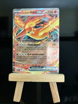 TEAM ROCKETS MOLTRES EX 31/182 - Destined Rivals Holo - Pokemon TCG Card - Image 1