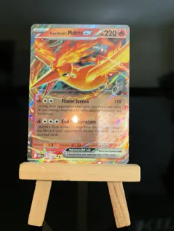 TEAM ROCKETS MOLTRES EX 31/182 - Destined Rivals Holo - Pokemon TCG Card - Image 4