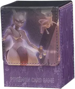 Pokemon Card Deck Case Mewtwo Mew Ver3 Pokemon Center Limited 2020 Japan MINT - Image 1